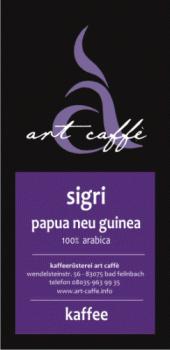 Art Caffe Papua Neuguinea `Sigri`