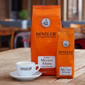 Dinzler Kaffee Kaffee Mexico Altura entkoffeiniert