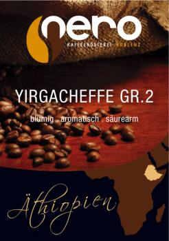 Kaffeer&ouml;sterei Nero &Auml;thiopien | Yirgacheffe Gr. 2