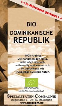 SpezCom Dominikanische Republik Jarabacoa Ramirez AA BIO