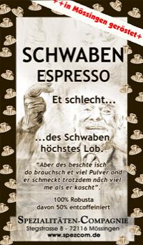 SpezCom Espresso Schwaben