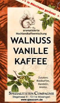 SpezCom Walnu&szlig;-Vanille Kaffee